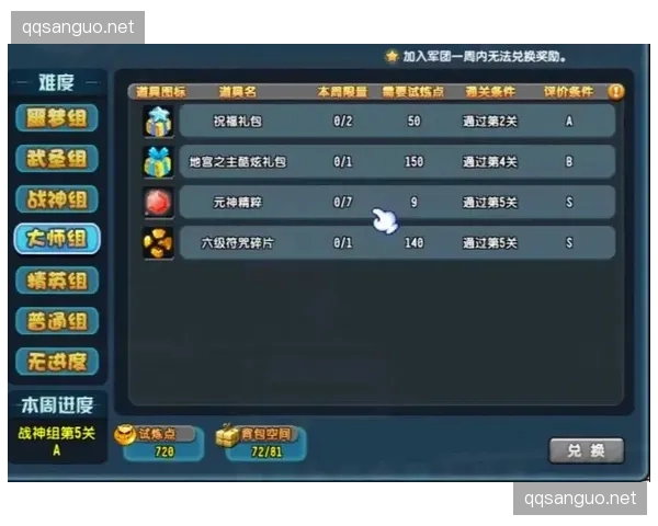 军团争霸QQ三国军团排名制胜法则 军团争霸QQ三国军团排名制胜法则